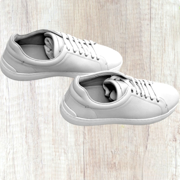 RAG & BONE KENT LACE-UP LEATHER SNEAKER WHITE NIB HIGH QUALITY BASICS TENNIS - Picture 7 of 7